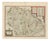 Antique Blaeu Map of Maine, 1642 For Sale