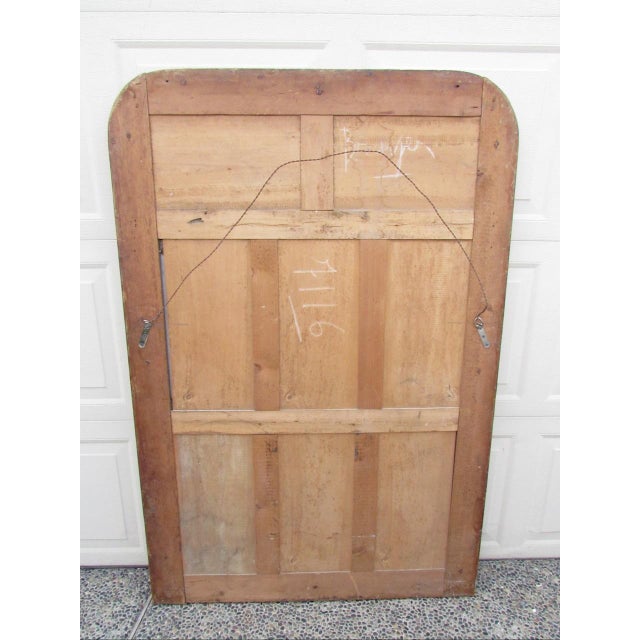 Antique French Painted Louis Philippe Mirror For Sale - Image 14 of 16