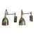 Chapman & Myers for Visual Comfort Pimlico Double Swing Arm Sconces, Pair For Sale