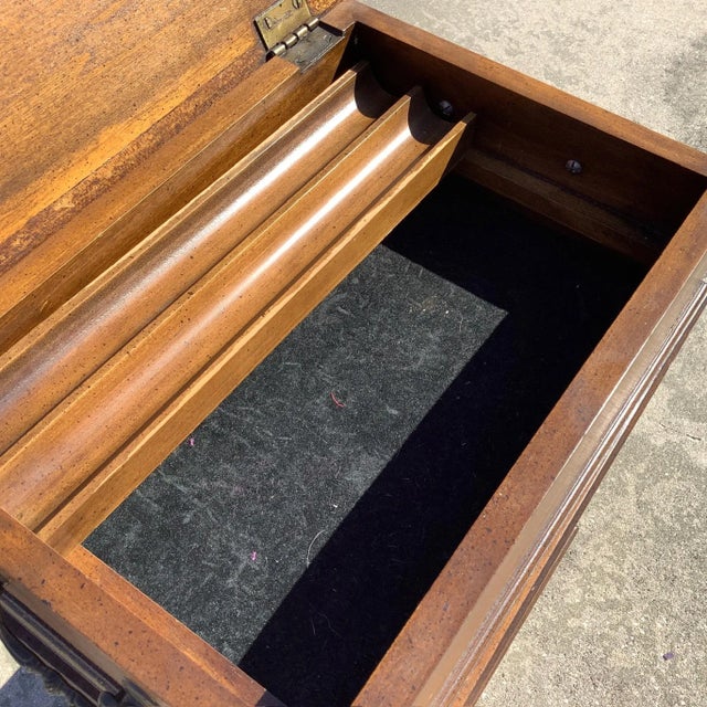 Vintage Federal Style Smoker Stand For Sale - Image 6 of 7