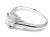 Silver Harry Winston Platinum .56ct VVS1/F Diamond Solitaire Engagement Ring, size 3.5 For Sale - Image 8 of 11