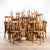Upright Café Bentwood Dining Chairs from Delaroux, 1950s, Set of 4 For Sale - Image 6 of 11
