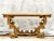 Mid 20th Century Vintage Rococo Gilt Wall Mount Console Table For Sale - Image 4 of 9