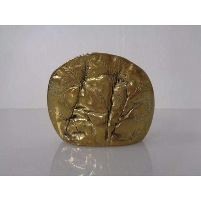 Small bronze vase from the 1960s.