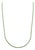 VRJewels Modernist 6.82 Ct Natural Round Emerald Tennis Necklace in Solid 14k Gold For Sale