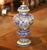 French 19th Century French Rouen Revival Faience Covered Urn With Ram Masks For Sale - Image 3 of 11