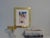 Mission of Santa Barbara California. Digitally color enhanced original photography framed under glass. Overall framed size...