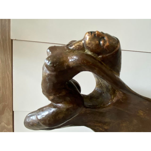 Ortiz, Boat Prow and Mermaid, 1970s, Bronze For Sale - Image 9 of 13