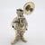 Italian Vintage Italian Handmade Genuine Silver Angini Branded Street Artist With Instrument Figurine, Made in Tuscany (Arezzo) For Sale - Image 3 of 13