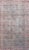 Traditional Antique Persian Tabriz Rug With All-Over Geometric Design in Light Blue and Rose Red 7'4 X 11'1 For Sale - Image 3 of 12