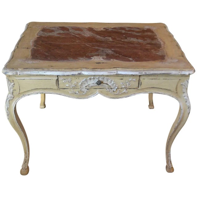 Wood Louis XV Period Table For Sale - Image 7 of 7