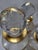 Antique French Gilt Crystal Vanity Set by Cristalleries De Saint Louis, 1890s, Set of 4 For Sale - Image 4 of 7