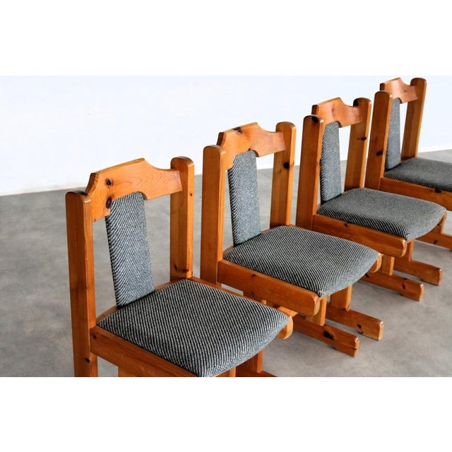 Vintage Dining Chairs, Sweden, 1960s, Set of 4 For Sale - Image 4 of 17