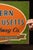 Vintage Painted Metal Railway Advertising Sign For Sale In Chicago - Image 6 of 7