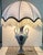 Ceramic Saint Croix Limoges Porcelain Table Lamp with Fabric Shade, 1950s For Sale - Image 7 of 11