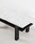 Mid-Century Modern Artisan Wooden Coffee Table with Marble Top, 1970s For Sale - Image 3 of 6