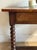 18th c. French Walnut Bobbin Table For Sale In Denver - Image 6 of 11