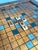 Vintage Monumental Wood Scrabble Board Game Table For Sale In West Palm - Image 6 of 17