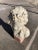 Bust of 19th Century French Woman on Cube Marble Mount After Grinam Niam Paris For Sale - Image 9 of 13