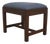 Kittinger Colonial Williamsburg Chippendale Mahogany Stool For Sale