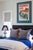 Ralph Lauren 100 % wool fabric featuring the classic navy and ivory Prince of Wales check pattern purchased from Ralph...