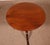 Antique English Mahogany Tripod Table For Sale - Image 5 of 9
