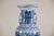 Blue Late Qing Blue-and-White Porcelain Vase with Intricate Geometric Motifs For Sale - Image 8 of 12