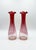 Bohemia Magnificent 14" Antique Bohemian Cranberry Glass Mary Gregory Vases - Facing Pair For Sale - Image 4 of 11
