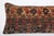 Textile Antique Tribal Rug Pillow Cover -16'' X 41'' For Sale - Image 7 of 12
