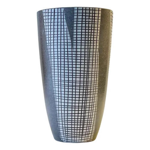 Swedish Ceramic Vase by Mari Simmulson for Upsala Ekeby, 1960s For Sale