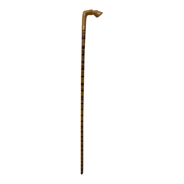 19th Century Spanish Gent's Walking Stick, Circa 1870 For Sale