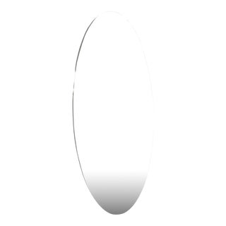 Vintage 20th Century Mirror With Autoportrait of Carlo Scarpa for Gavina For Sale