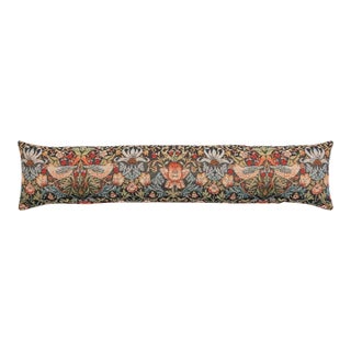 Strawberry Thief Charcoal Draught Excluder - 90x20 Cm (36"x9") For Sale