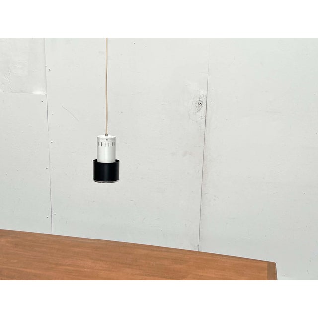 Mid-Century Modern Mid-Century Dutch Minimalist Pendant Lamps attributed to Louis Kalff for Philips, 1950s, Set of 4 For Sale - Image 3 of 18