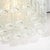 Doria Leuchten Germany Mid-Century Modern Molded Glass Cylinder Flush Mount in Chrome by Doria Leuchten For Sale - Image 4 of 18