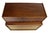Edmond Spence Walnut Brass Two Part High Gentleman's Chest Dresser Cabinet MINT For Sale - Image 9 of 10