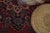 1970s Vintage Persian Handmade Wool 10x13 Red Area Rug For Sale - Image 10 of 12