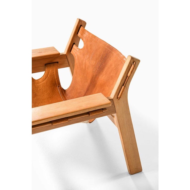 1970s Oak and Leather Easy Chairs by Sergio Rodrigues for Oca, 1970s, Set of 2 For Sale - Image 5 of 12