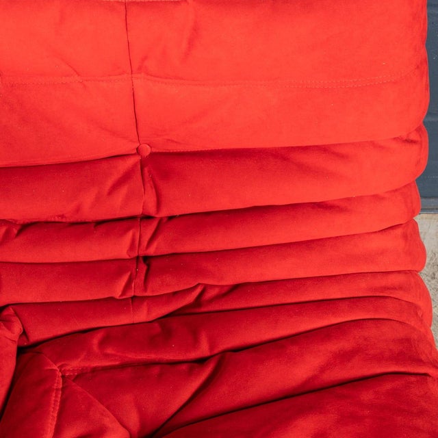 Red Togo Corner Sofa by Michel Ducaroy for Ligne Roset, France, 1973 For Sale - Image 18 of 18