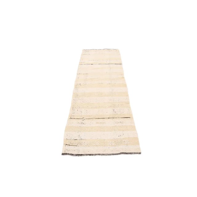 Vintage handwoven decorative kilim rug from Adana region of Turkey. Approximately 50-60 years old. In very good condition.