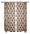 Artisan Colored Linen Curtains Farmhouse Style Handcrafted Drapes for Bedroom & Living Room Size 54"Wx36"L -Gudhal For Sale