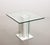 Italian White Marble Square Side Table with Lighting Option, Italy, 1970s For Sale - Image 17 of 17