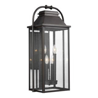 Sean Lavin by Visual Comfort Studio Wellsworth Large Lantern, Antique Bronze For Sale