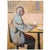 Alone in a Cheap Eatery Serge Hollerbach, c. 1970s In Alone in a Cheap Eatery, Serge Hollerbach turns a very ordinary...