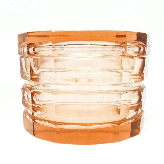 Art Deco Candyer from Moser, Czechoslovakia, 1930s For Sale - Image 6 of 11