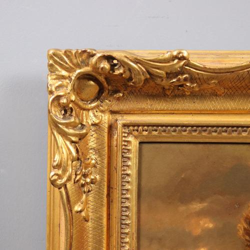 French School Artist, The Presentation, Oil on Canvas For Sale - Image 8 of 11