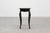 Black 19th Century Black Wooden Side Table with Drawer, France For Sale - Image 8 of 16