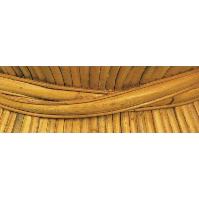 Sheaf of Bamboo Coffee Table Attributed to McGuire For Sale In Chicago - Image 6 of 9