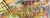 An abstract gouache painting, titled "The World I Live In" by the artist Red S. This piece features overlapping, colorful...