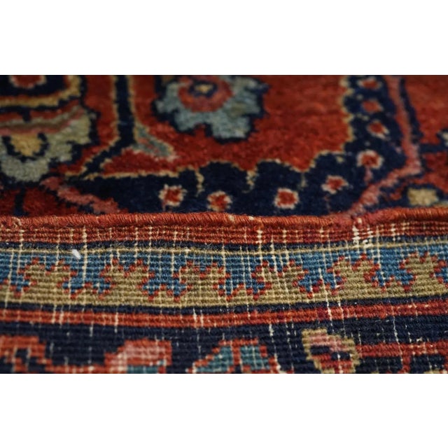 Antique Sarouk Rug 1'9'' x 2'6'' For Sale - Image 4 of 12